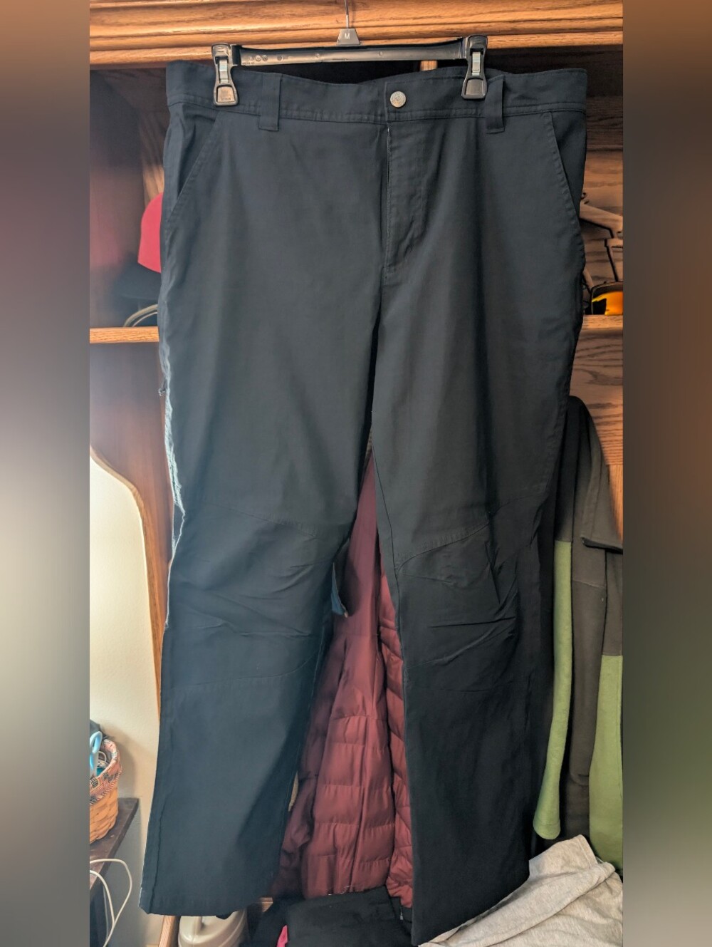 Columbia Men's Black Chinos 38x32